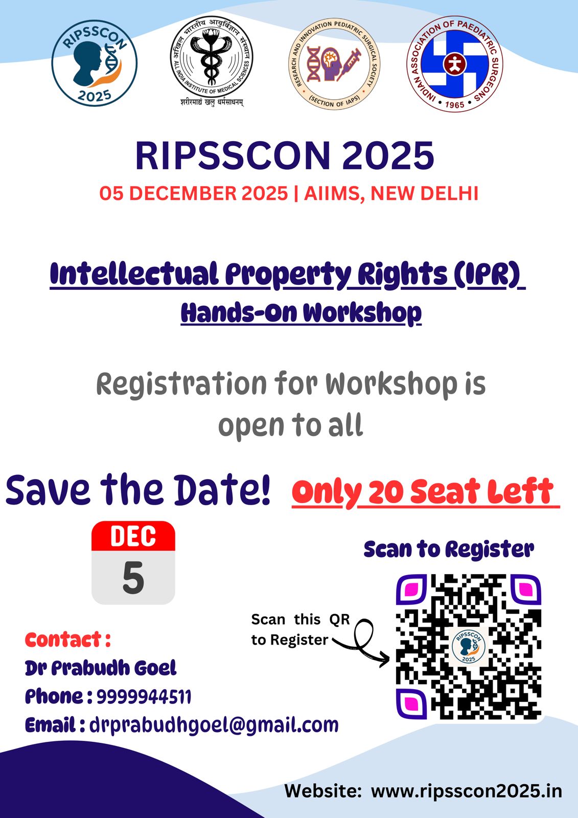 IPR Workshop Flyer